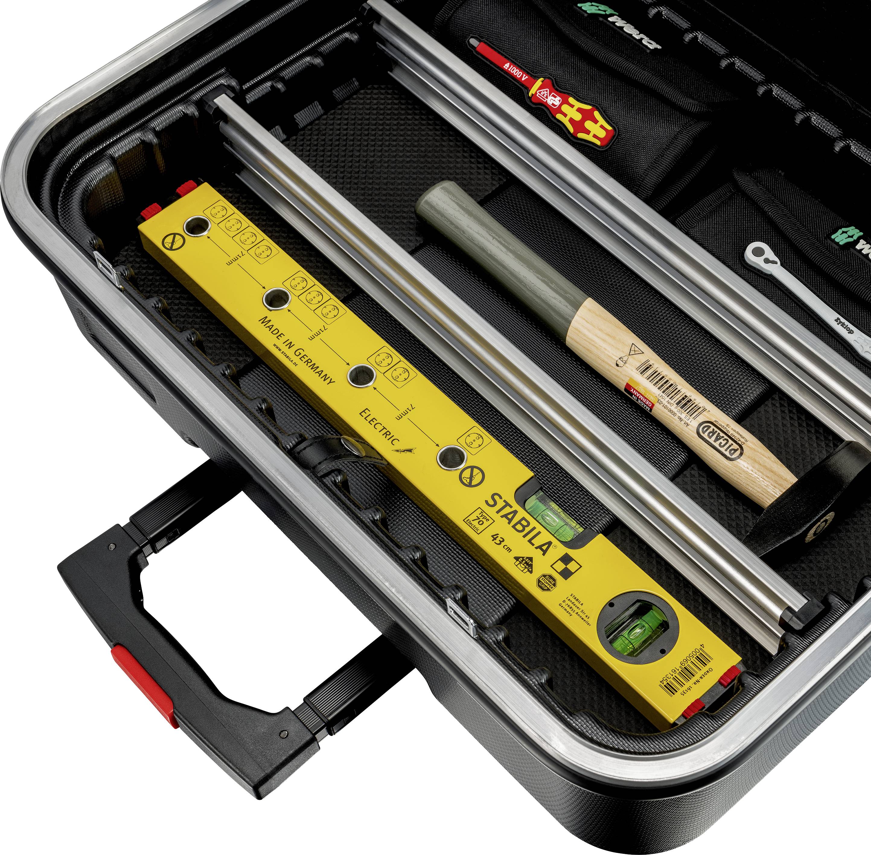 Knipex BigTwin 00 21 41 pour électricien Mallette à outils équipée 63 pièces (l x H x P) 510 x 270 x 410 mm