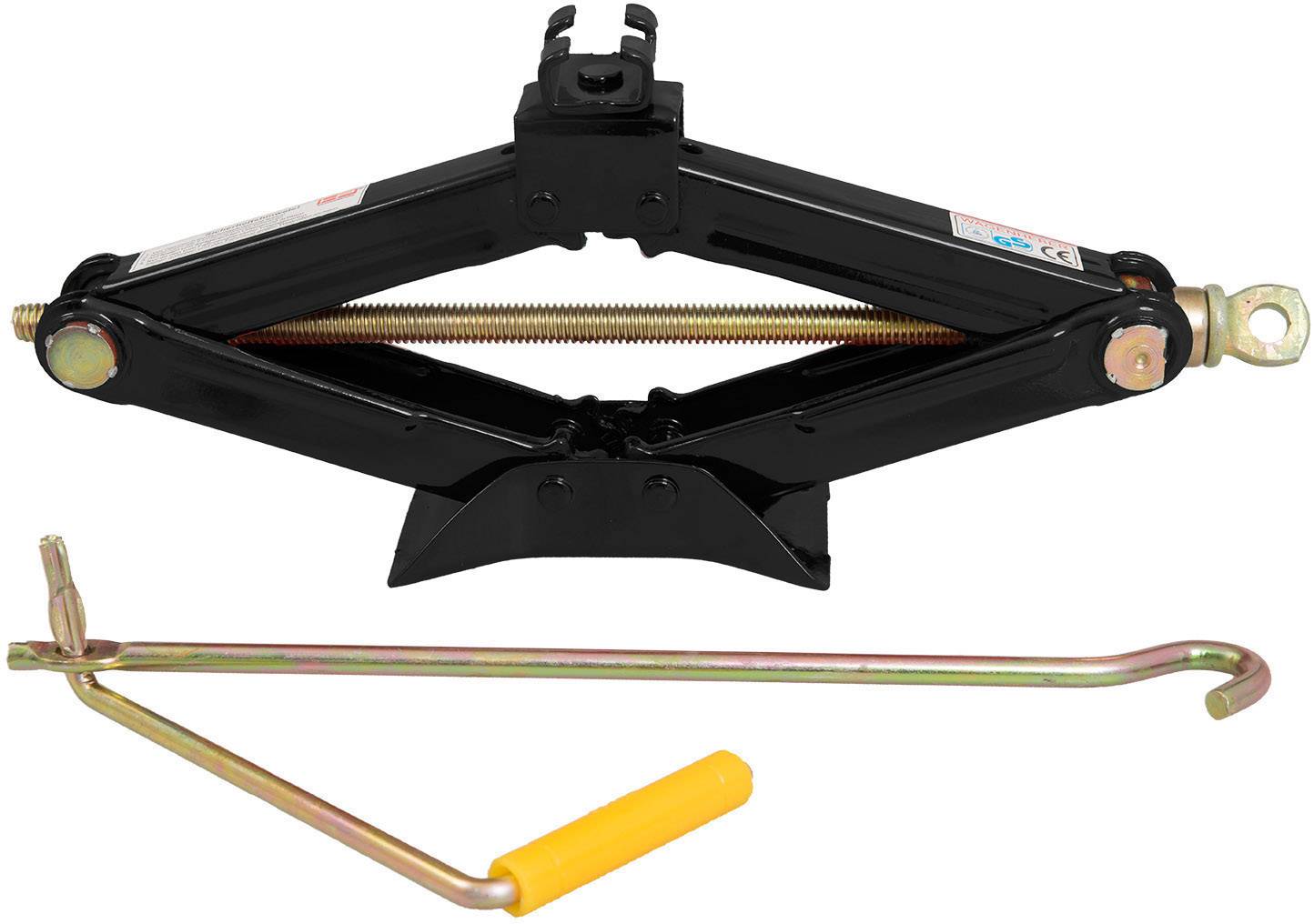 HP Autozubehör Cric à pantographe 1.5 t Hauteur de travail: 10.4 - 38.5 cm