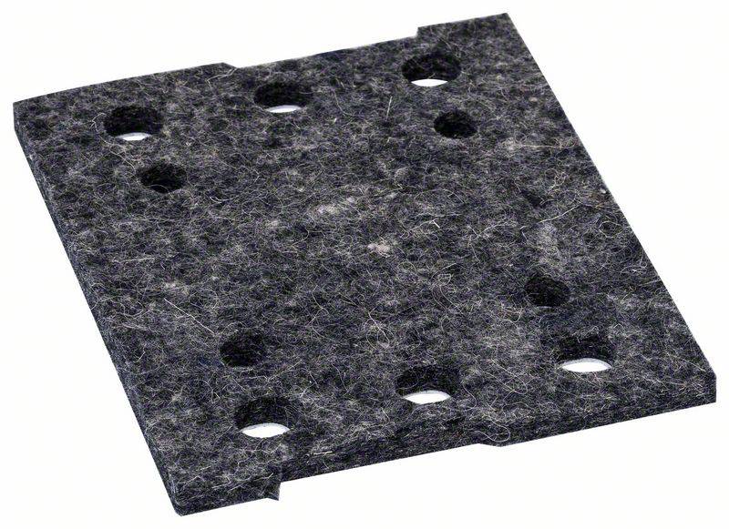 Plateau de ponçage, 110 x 100 mm, avec feutre Bosch Accessories 2608601442
