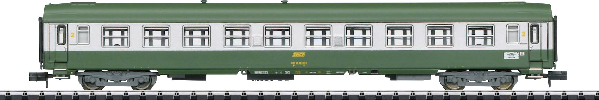 MiniTrix T15502 Set de 3 voitures pour train à grande vitesse SNCF