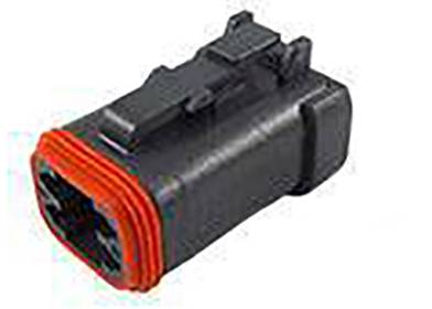 Boîtier femelle pour câble série DT TE Connectivity DT06-4S-EP06 Nbr total de pôles 4