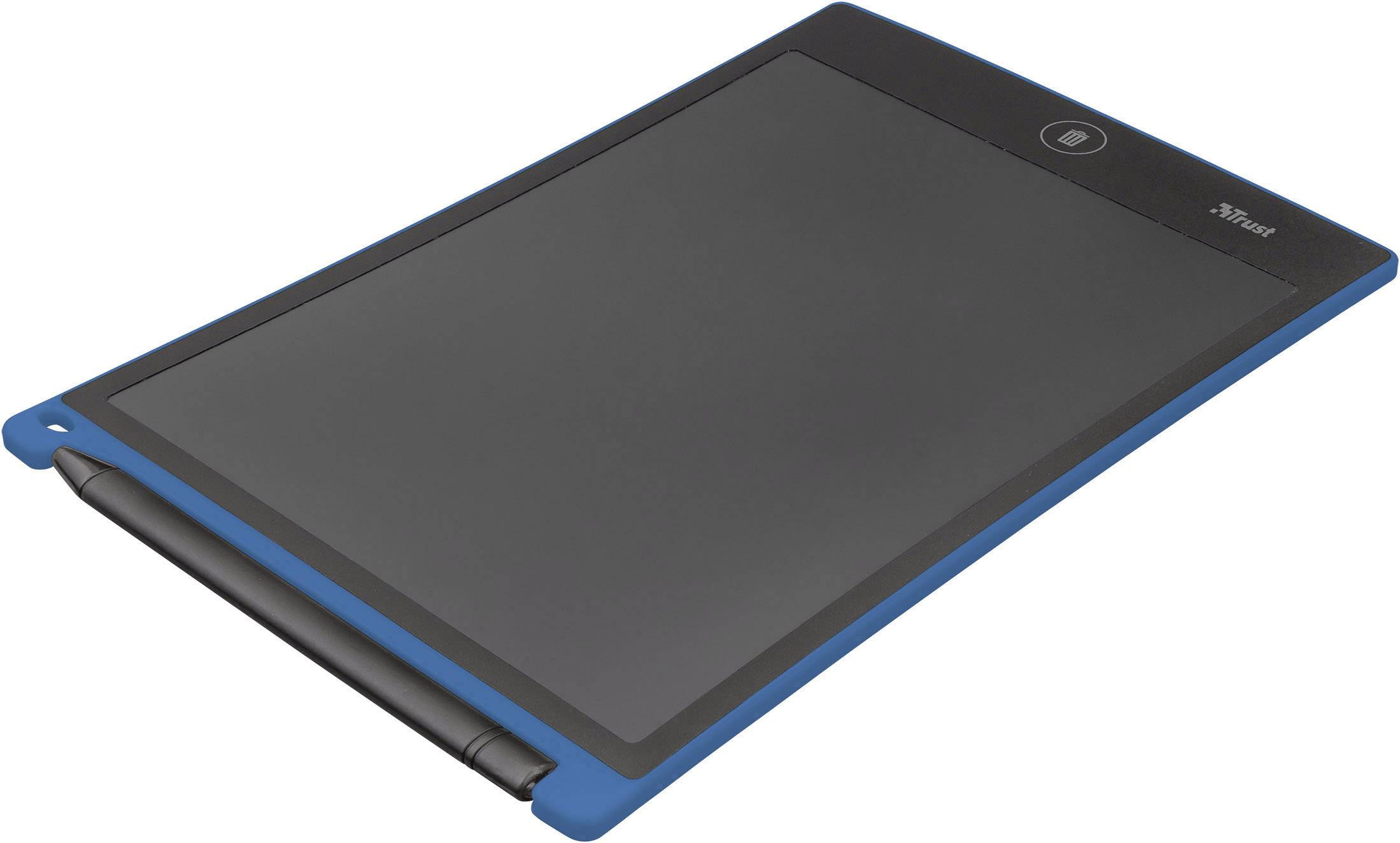 Trust Wizz Digital Writing Pad Digitales Notizbuch Schwarz, Blau