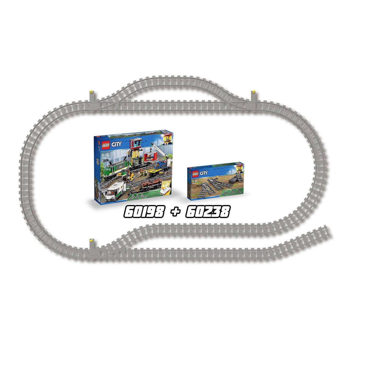 60238 LEGO® CITY Les aiguillages