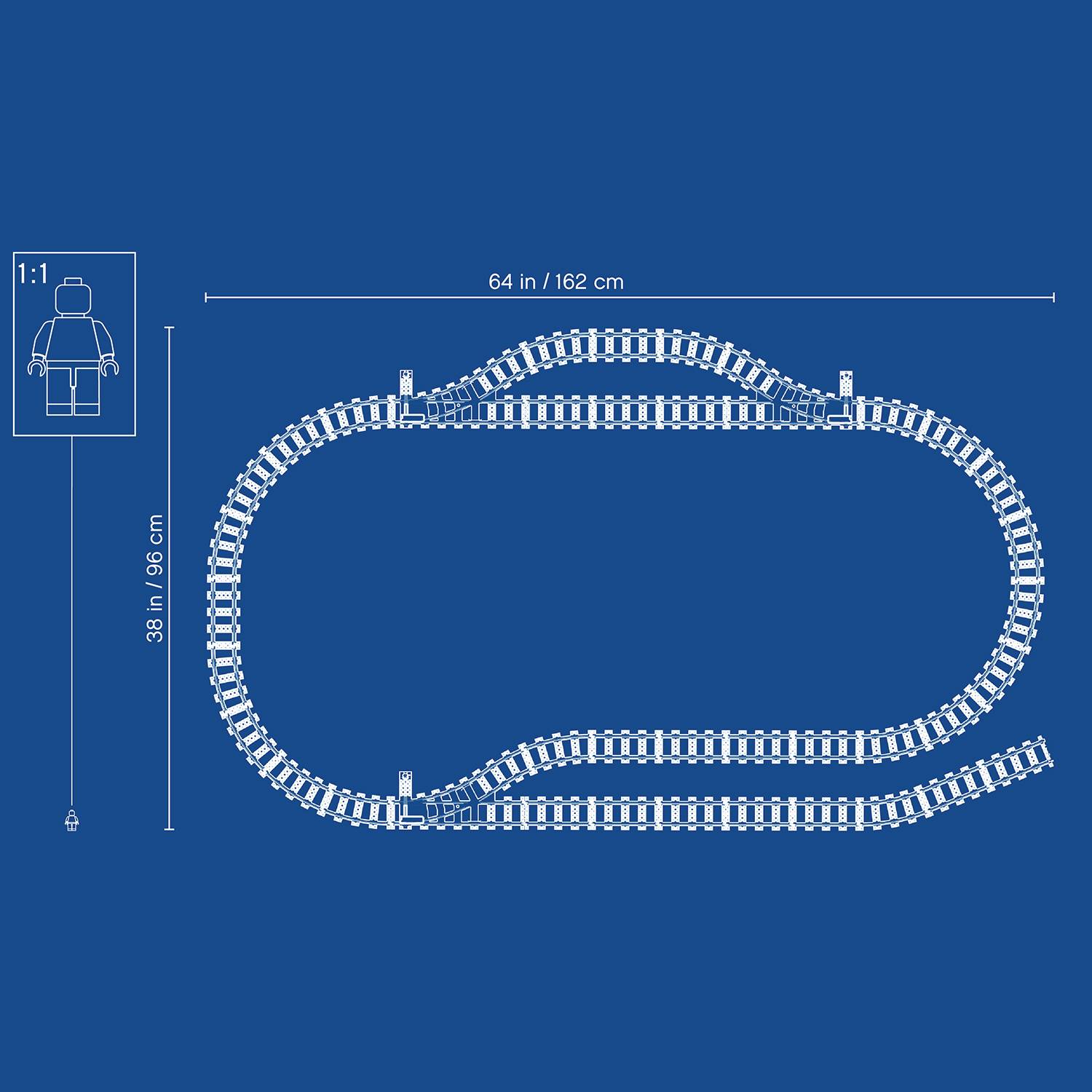 60205 LEGO® CITY Rails