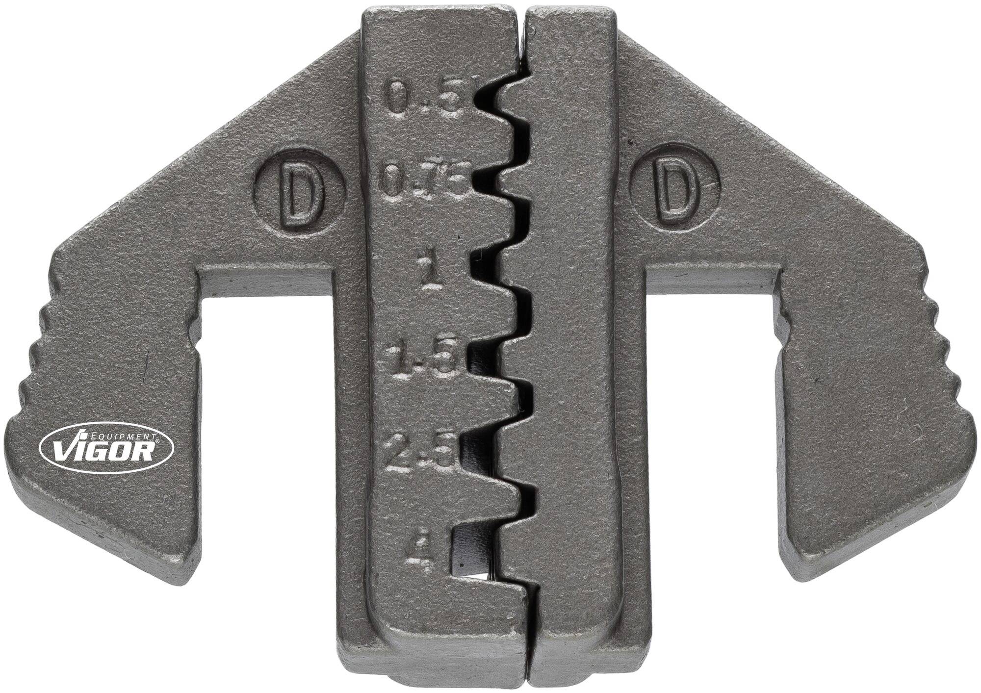 Coupe-tubes métalliques avec roue dentée à gradin et échelle de 0,5 à 4,0. Marque d'outils 'Vigor'.