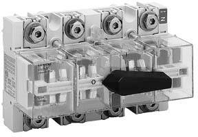 Sectionneur transparent 3 pôles 160 A 3 NO (T) 690 V/AC Siemens 5TE1630