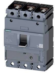 Disjoncteur Siemens 3VA1216-5MH32-0JA0 Plage de réglage (courant): 160 A (max) Tension de contact (max.): 690 V/AC (l x H x P)