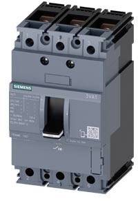 Disjoncteur Siemens 3VA1116-5ED32-0JH0 3 inverseurs (RT) Plage de réglage (courant): 160 - 160 A Tension de contact (max.): 690