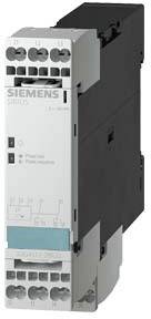 Un dispositif de commutation électrique Siemens avec un boîtier gris et plusieurs bornes de connexion.