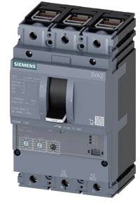 Disjoncteur Siemens 3VA2163-5HL36-0AJ0 3 inverseurs (RT) Plage de réglage (courant): 25 - 63 A Tension de contact (max.): 690