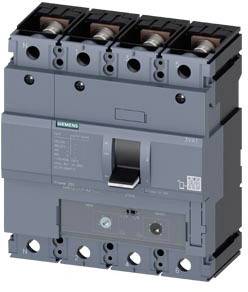 Disjoncteur Siemens 3VA1220-4GF42-0HH0 3 inverseurs (RT) Plage de réglage (courant): 140 - 200 A Tension de contact (max.): 690