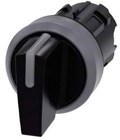 Commutateur à manette Siemens 3SU1032-2BM10-0AA0 levier noir 2 x 45 ° 1 pc(s)