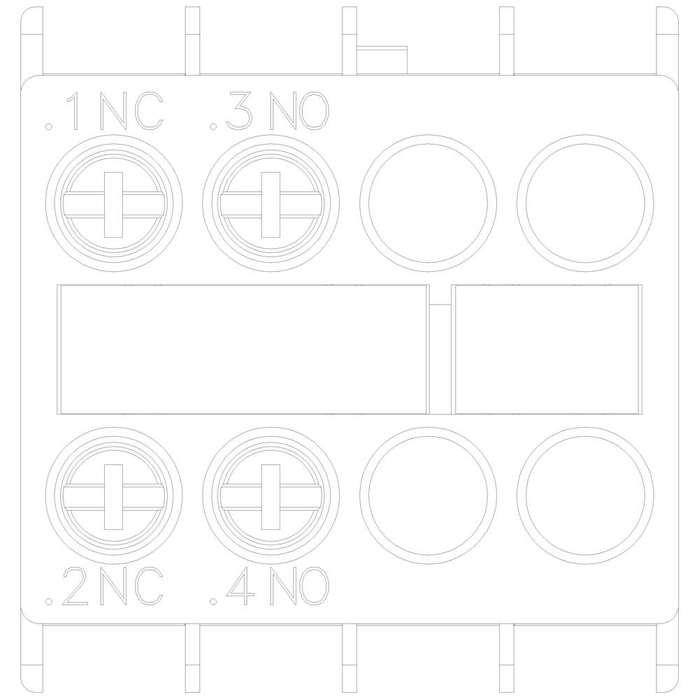 Bloc de contacts auxiliaires Siemens 3RH2911-1HA11 1 pc(s)