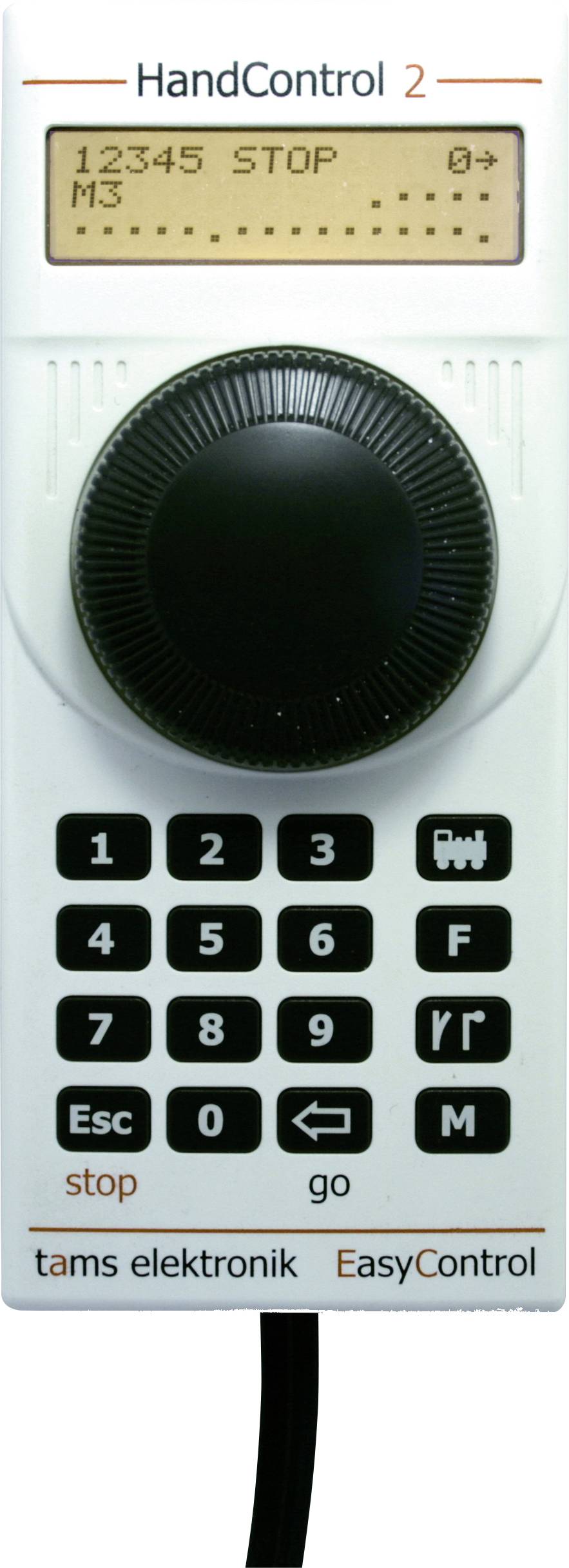 TAMS Elektronik 40-01127-01-C HandControl 2 - ambre kit prêt à l'emploi 3 m