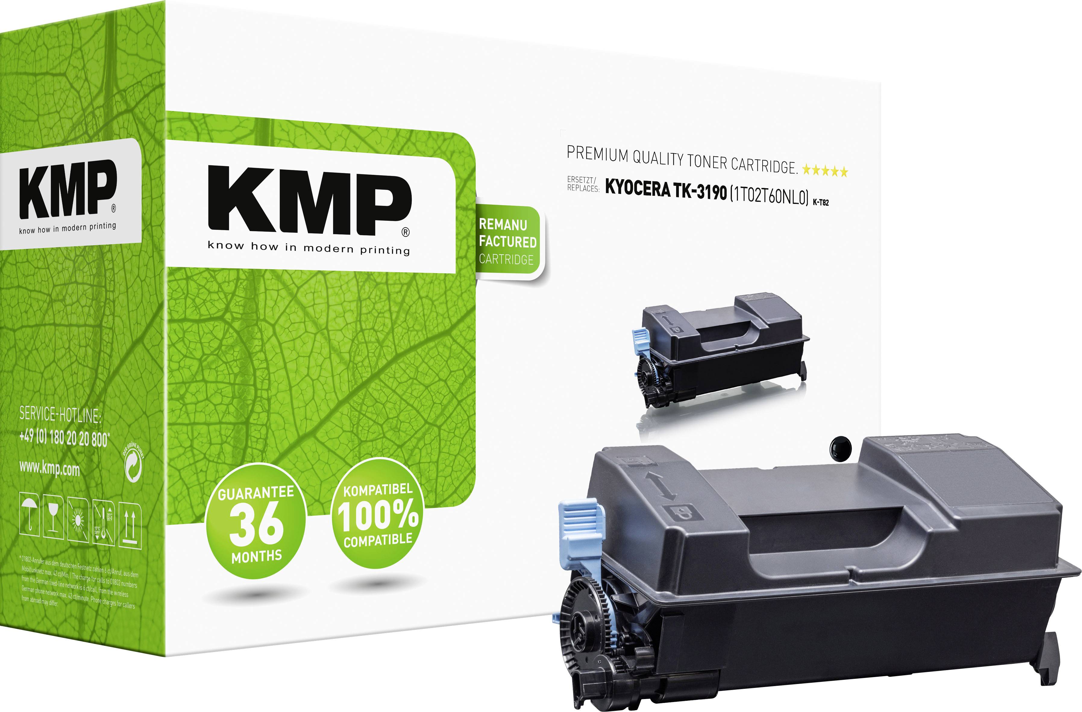 KMP Toner remplace Kyocera TK-3190 compatible noir 30000 pages K-T82 2919,0000