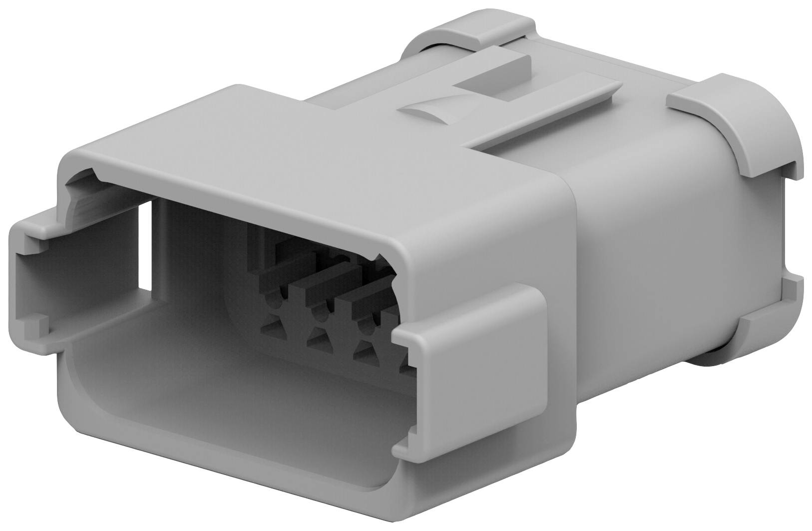 Boîtier pour contacts mâles série DT TE Connectivity DT04-12PA-C017 Nbr total de pôles 12 1 pc(s)