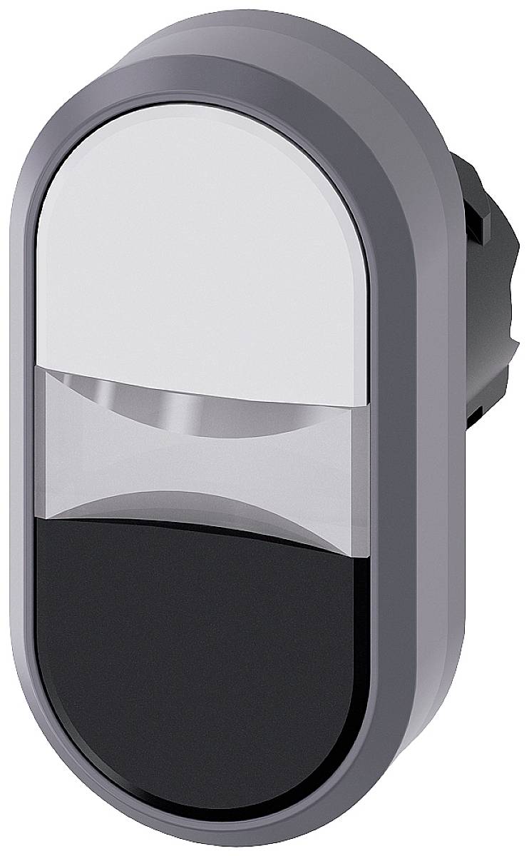 Bouton-poussoir à double touche Siemens 3SU1031-3AB61-0AA0 1 pc(s)