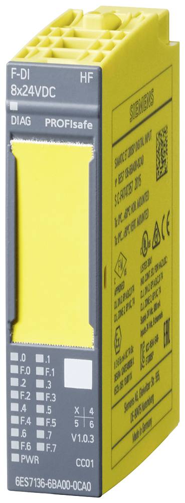Siemens 6ES7136-6BA00-0CA0 6ES71366BA000CA0 API - Module électronique 30 V, 24 V/DC
