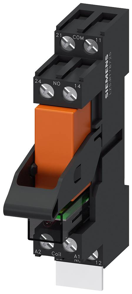 Relais enfichable enfichable Siemens LZS:RT4A4L24 2 inverseurs (RT) 24 V/DC 5 pc(s)