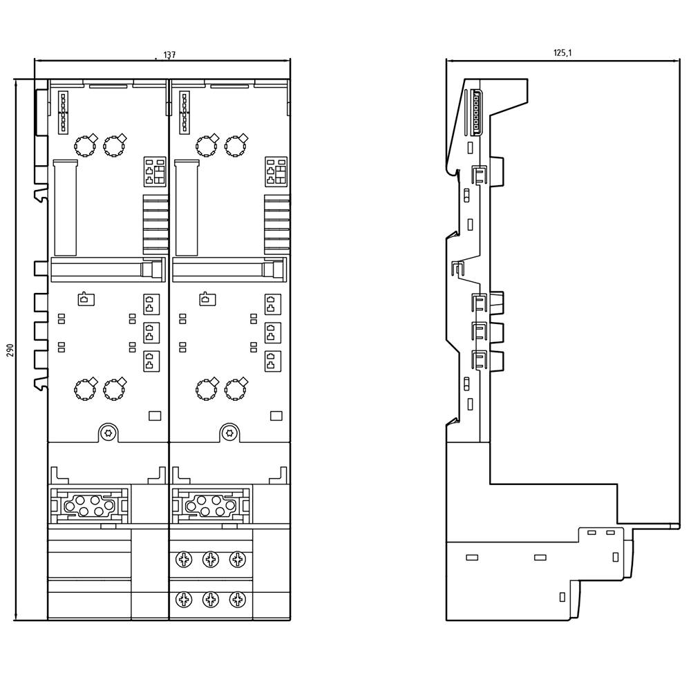 Module terminal Siemens 3RK1903-0AL00 1 pc(s)