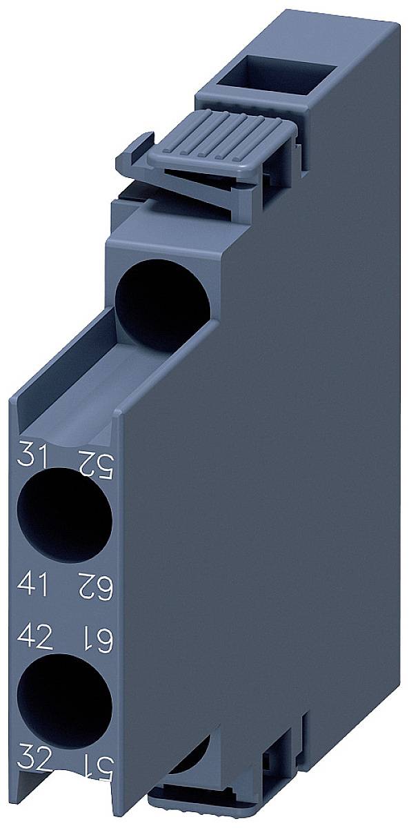 Bornier industriel de couleur bleue avec numérotations sur le côté, utilisé dans les armoires électriques pour les connexions de lignes.