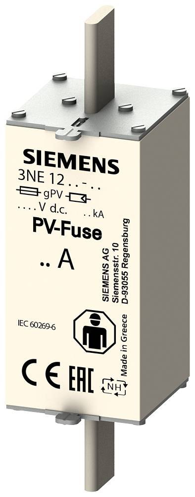 Siemens 3NE1327-5E Fusible photovoltaïque 250 A 2 pc(s)