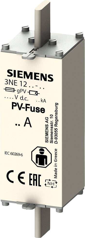 Siemens 3NE1218-5E Siemens Fusible photovoltaïque 63 A 1 pc(s)