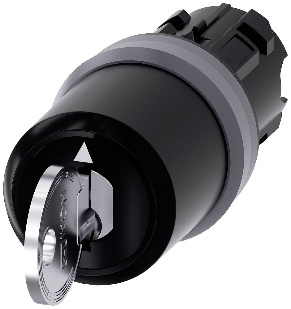 Commutateur à clé Siemens 3SU1030-5XM01-0AA0 2 x 45 ° 1 pc(s)