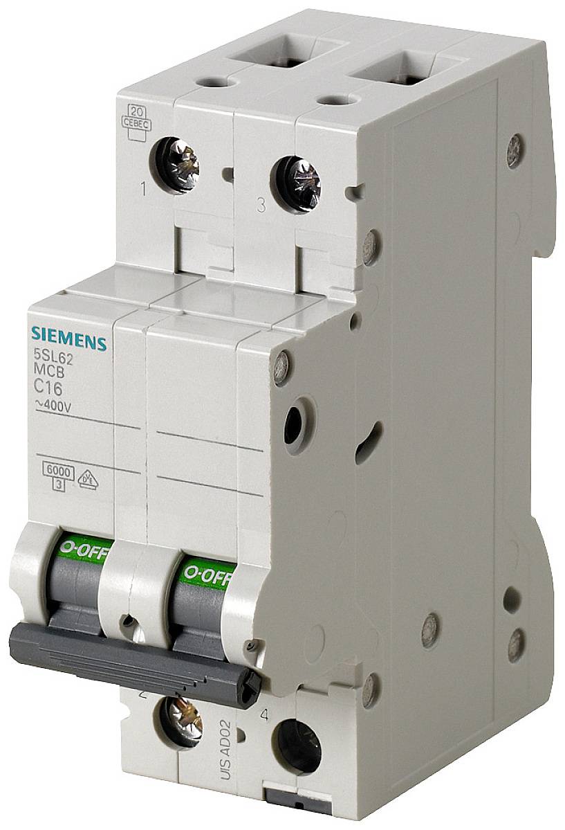 Siemens 5SL62066 5SL6206-6 Disjoncteur 6 A 400 V