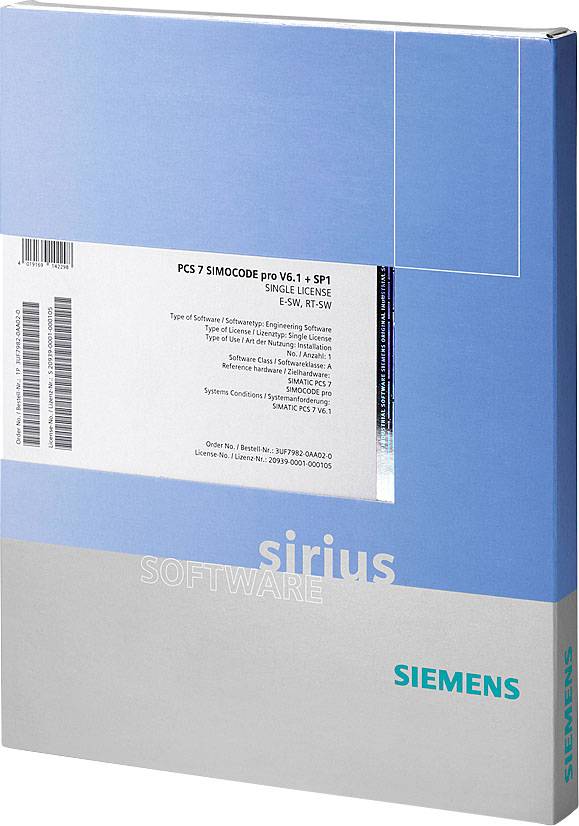 Siemens 3ZS1632-2XX03-0YB0 3ZS16322XX030YB0 API - Logiciel