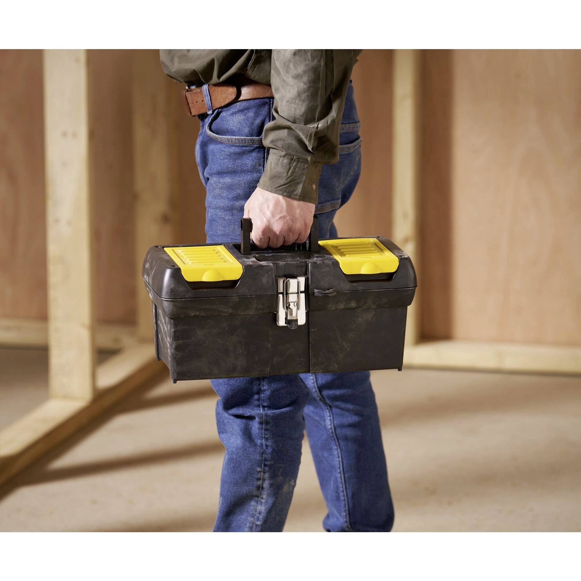 STANLEY 1-92-065 Boîte à outils noir, jaune