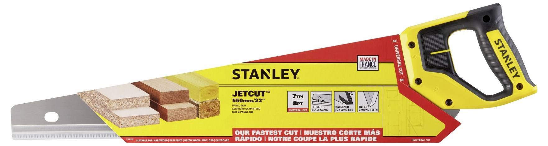 STANLEY 2-15-289 Scie à main 550 mm