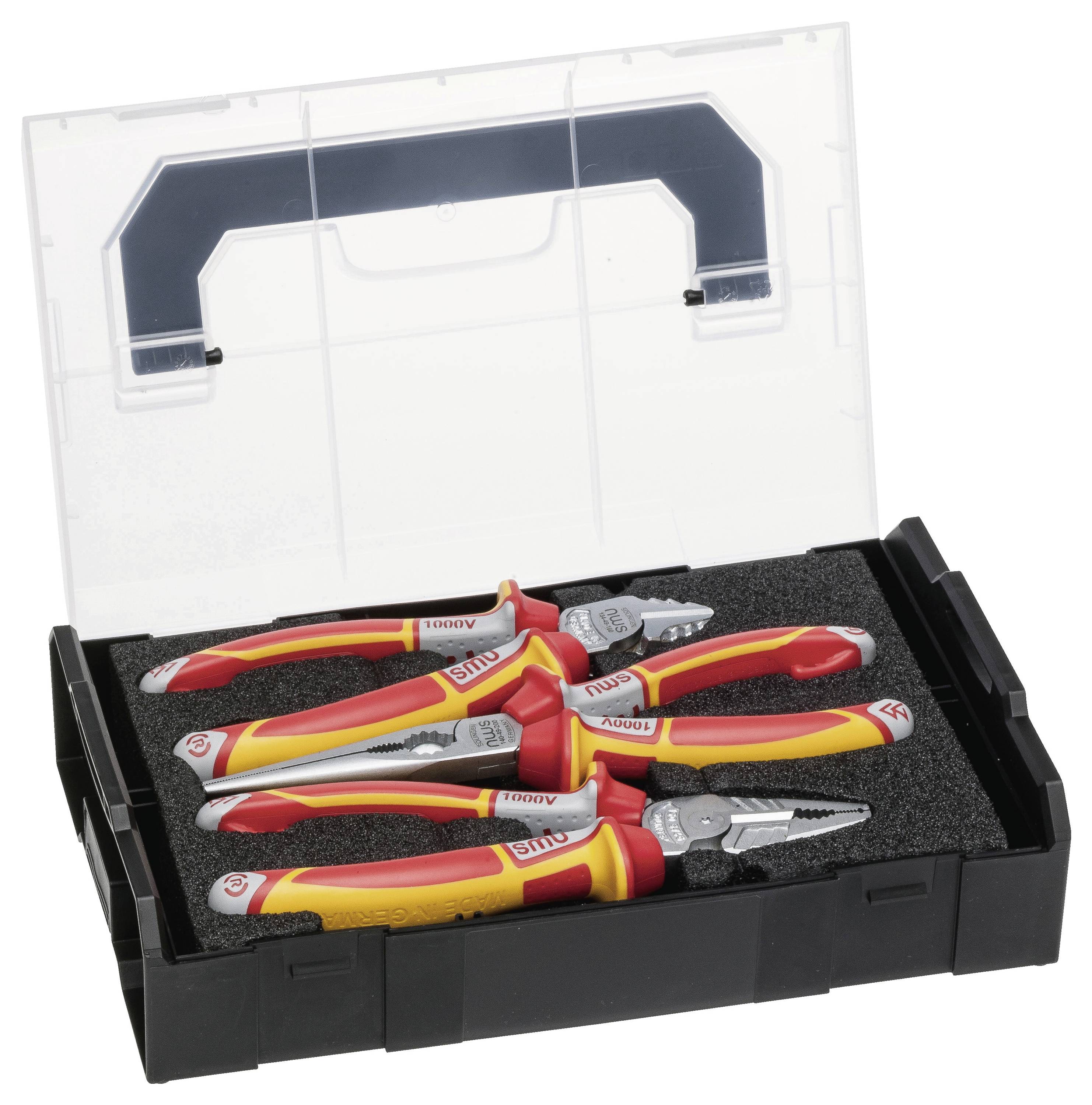 NWS 338-1 VDE Jeu de pinces 4 pièces