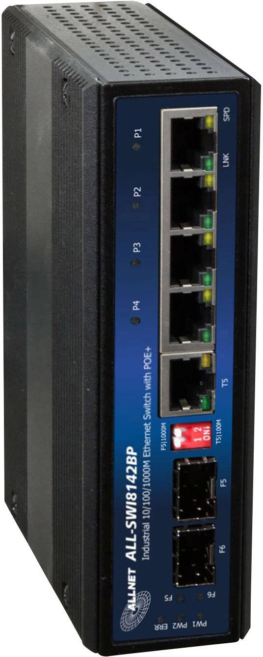 Allnet 134037 ALL-SWI8142BP Switch réseau 5 ports
