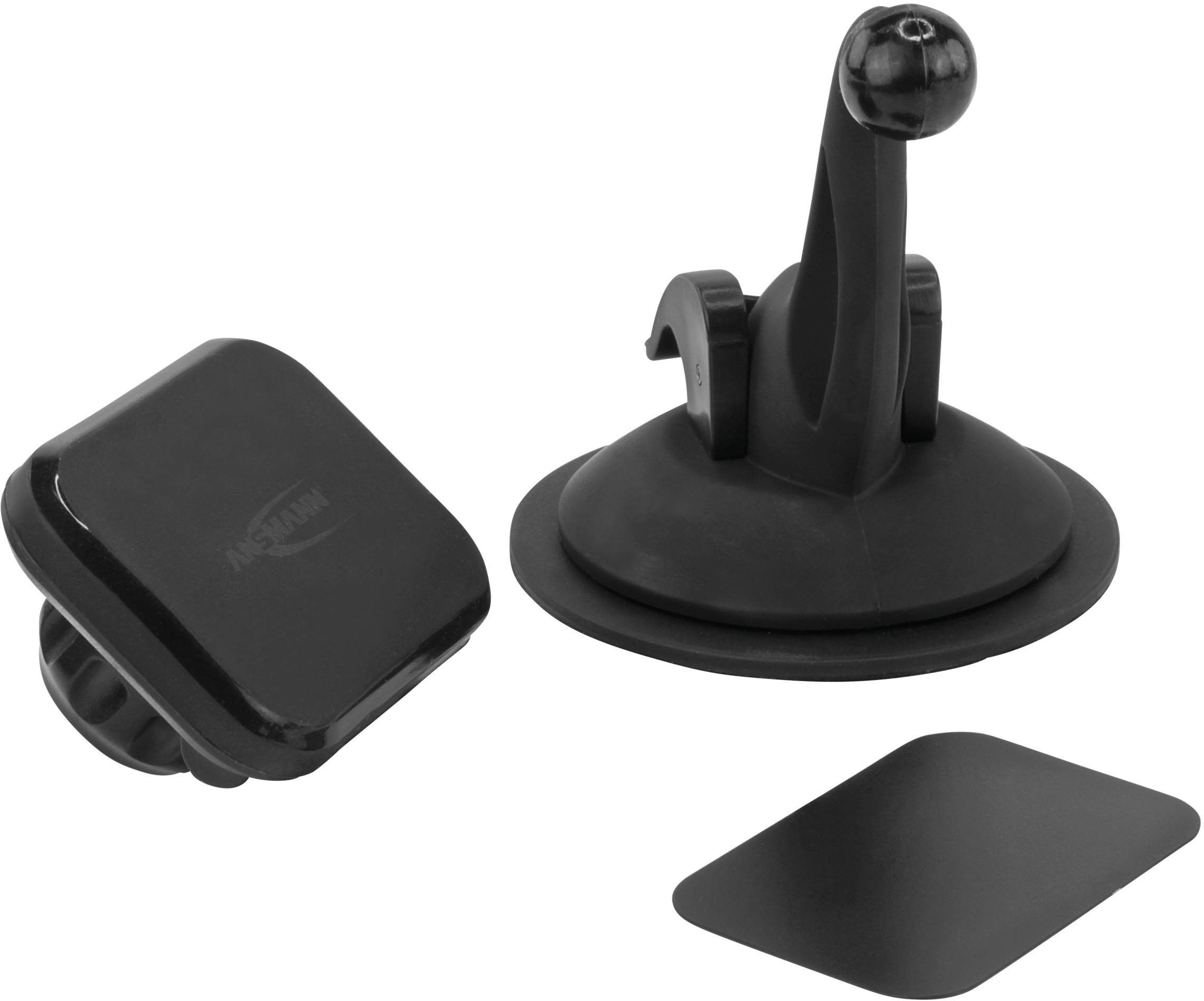 Ansmann Smart Magnet Windschutzscheiben-Halterung Support de téléphone portable pour voiture