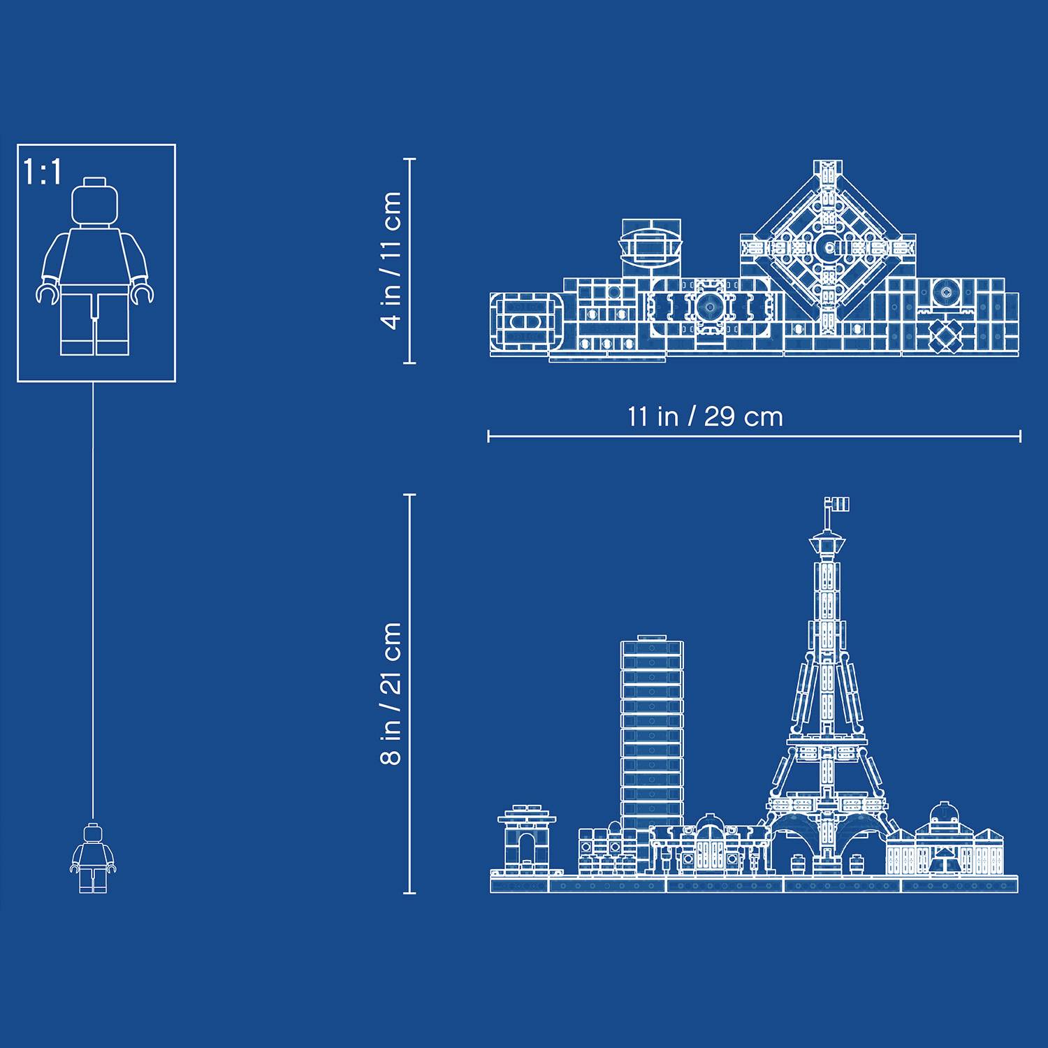 21044 LEGO® ARCHITECTURE Paris