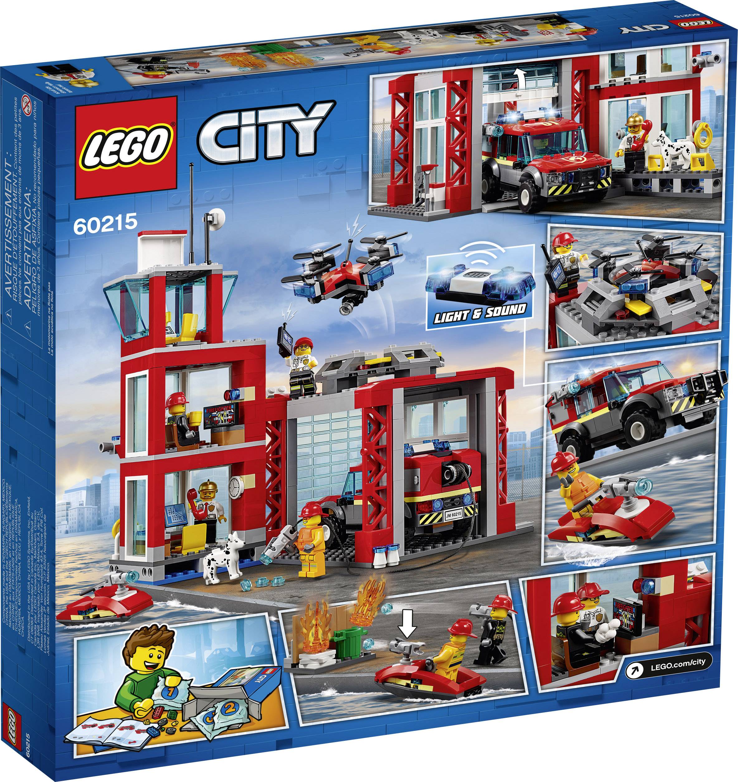60215 LEGO® CITY Station de pompiers