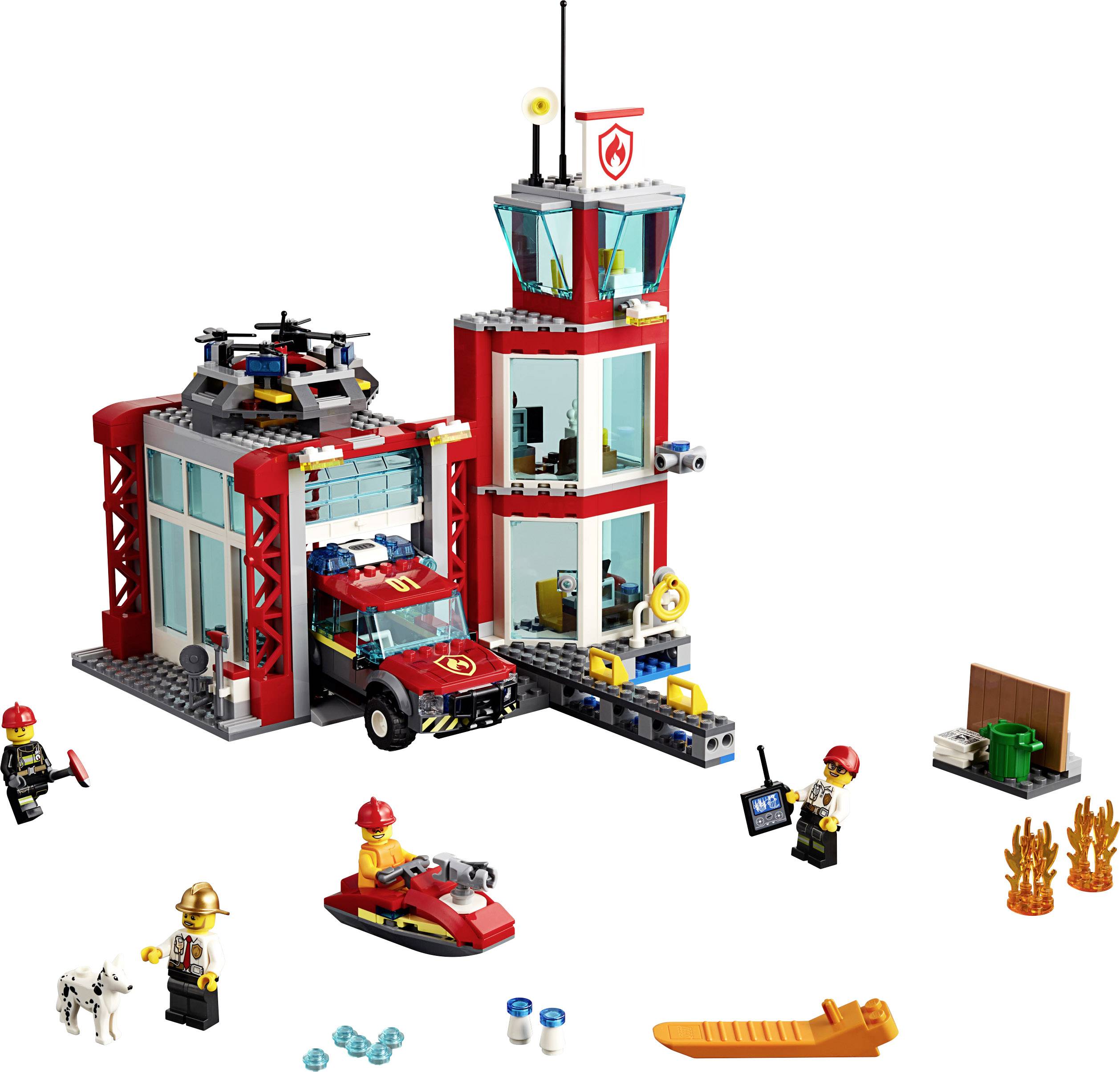 60215 LEGO® CITY Station de pompiers