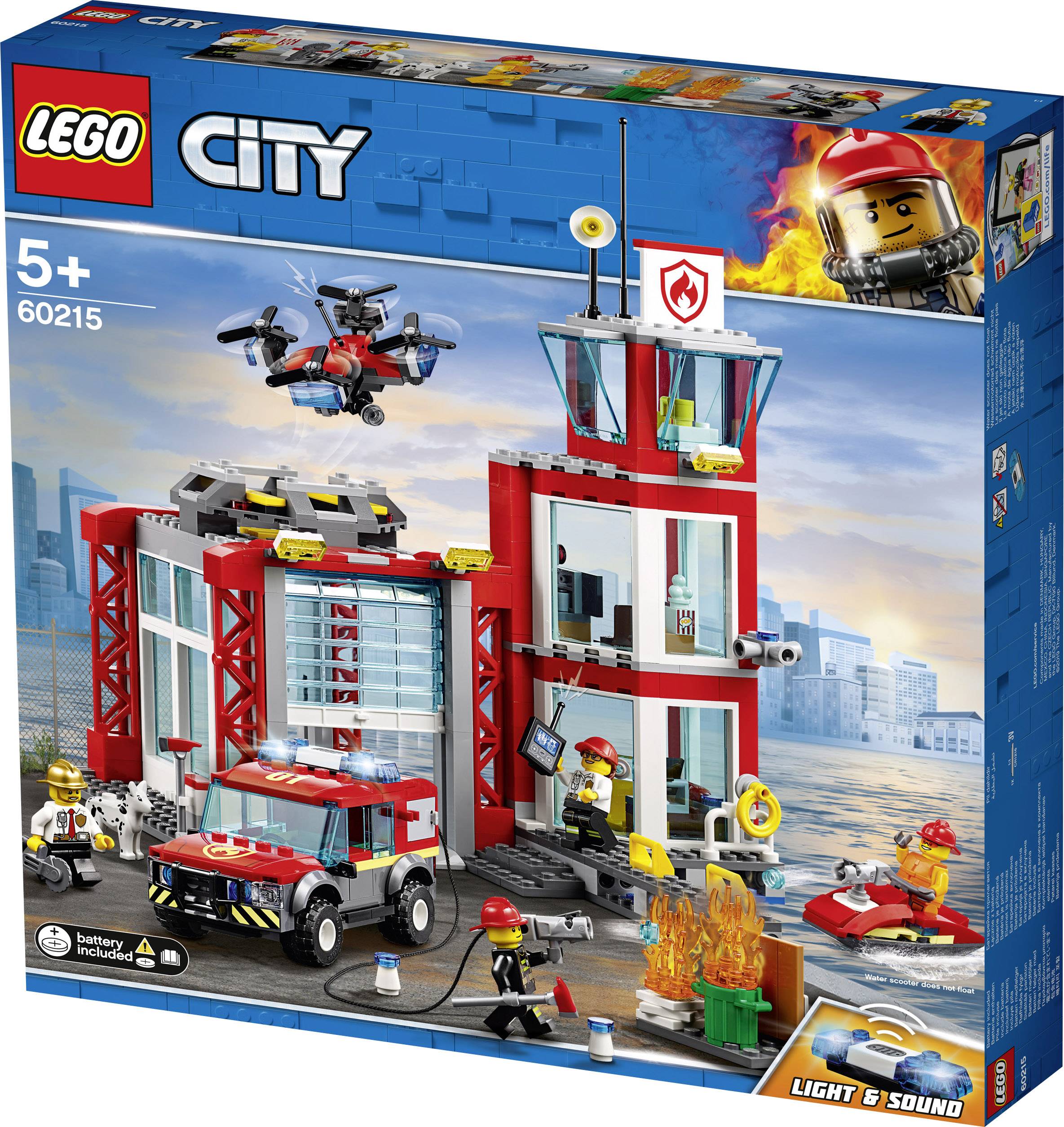 60215 LEGO® CITY Station de pompiers