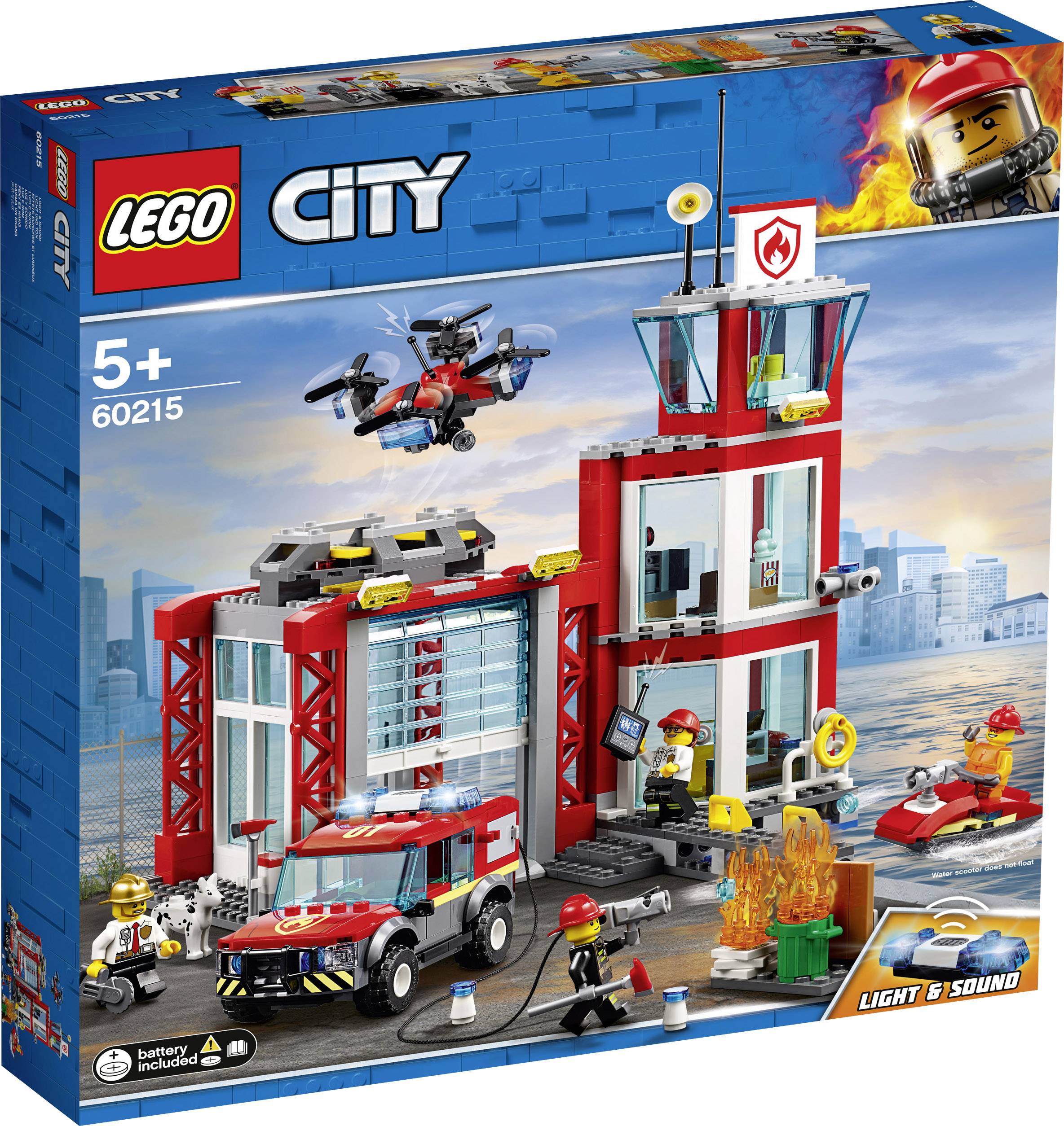60215 LEGO® CITY Station de pompiers