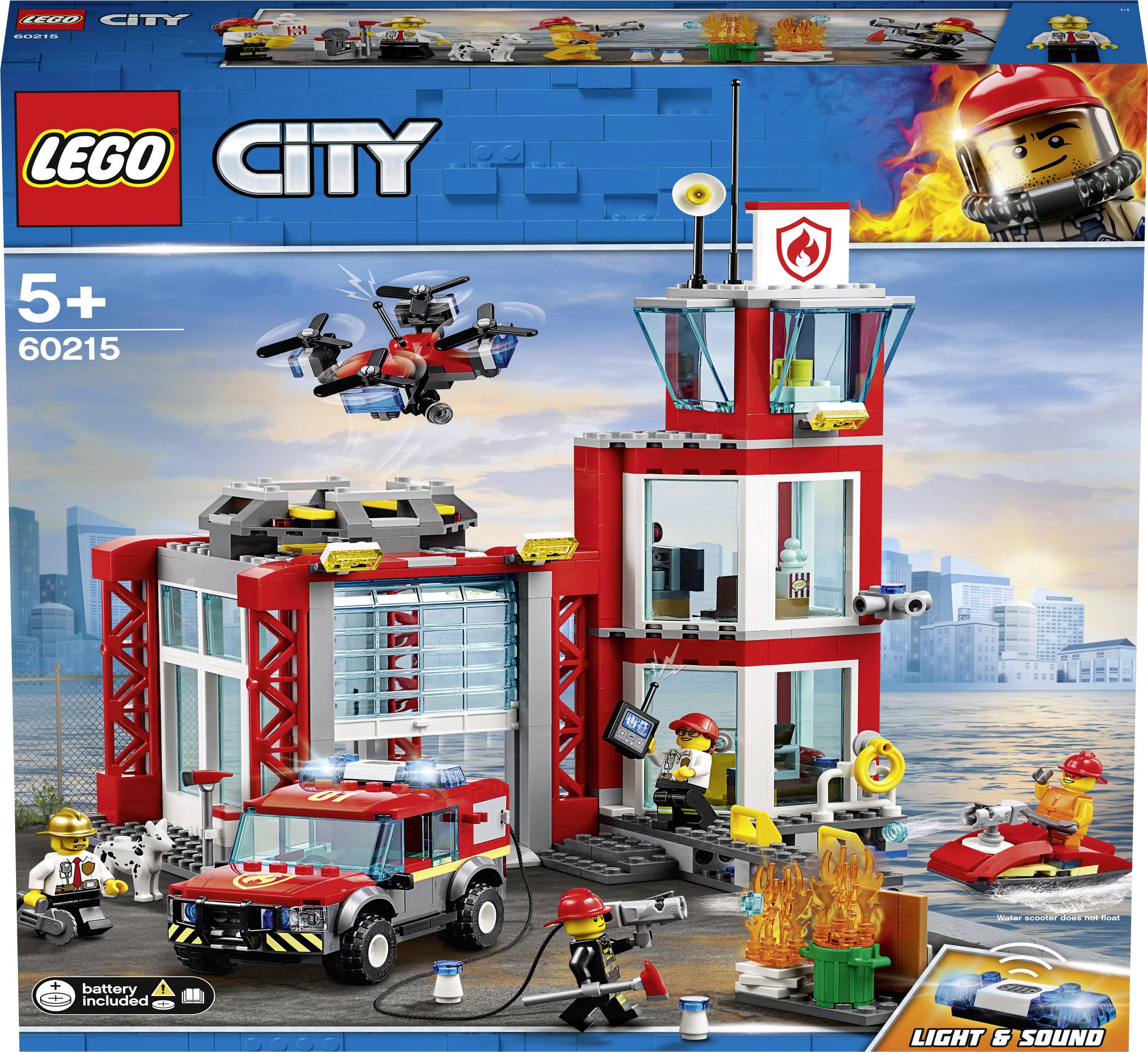 60215 LEGO® CITY Station de pompiers