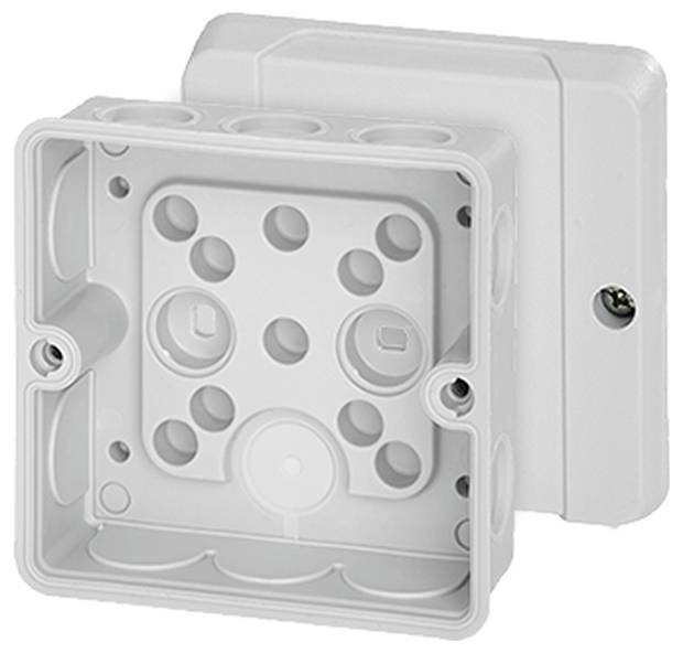 Hensel 62000263 Boîte de dérivation (L x l x H) 47 x 88 x 88 mm gris clair (RAL 7035) IP55 1 pc(s)