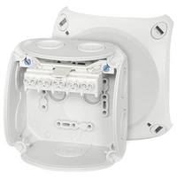 Hensel 62000004 Boîte de dérivation (L x l x H) 70 x 104 x 104 mm gris clair (RAL 7035) IP66 1 pc(s) Hensel 62000004 Boîte de dérivation (L x l x H) 70 x 104 x 104 mm gris clair (RAL 7035) IP66 1 pc(s)