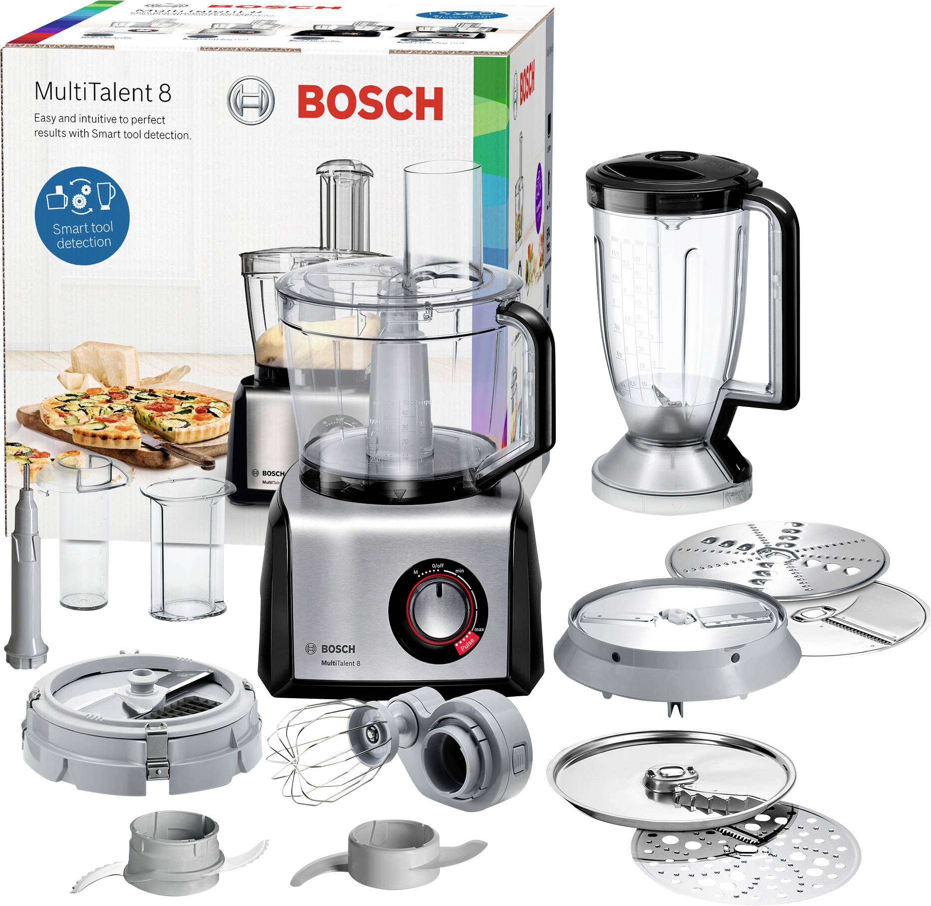 Bosch Haushalt MC812M865 Robot de cuisine 1250 W argent