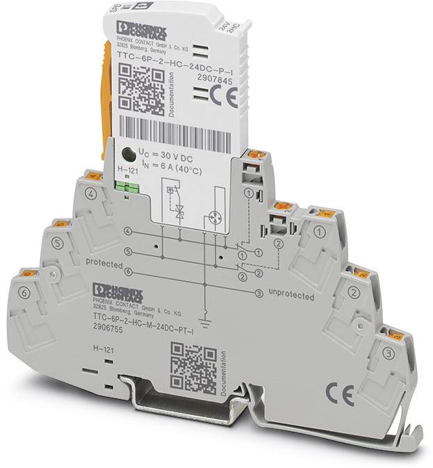 Phoenix Contact 2906755 TTC-6P-2-HC-M-24DC-PT-I Dispositif antisurtension 1 pc(s)