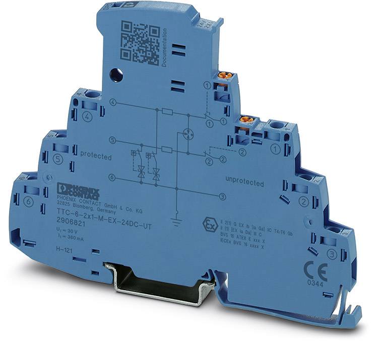 Phoenix Contact 2906821 TTC-6-2X1-M-EX-24DC-UT-I Dispositif antisurtension 1 pc(s)