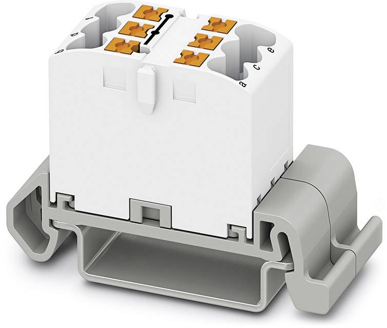 Phoenix Contact 3273144 Bloc de distribution 15.6 mm ressort de traction blanc 10 pc(s)