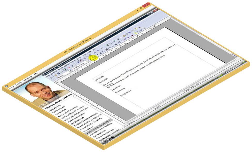 Open Office 4.1.5 inklusive Videolernkurs Vollversion, 1 Lizenz Windows Office-Paket