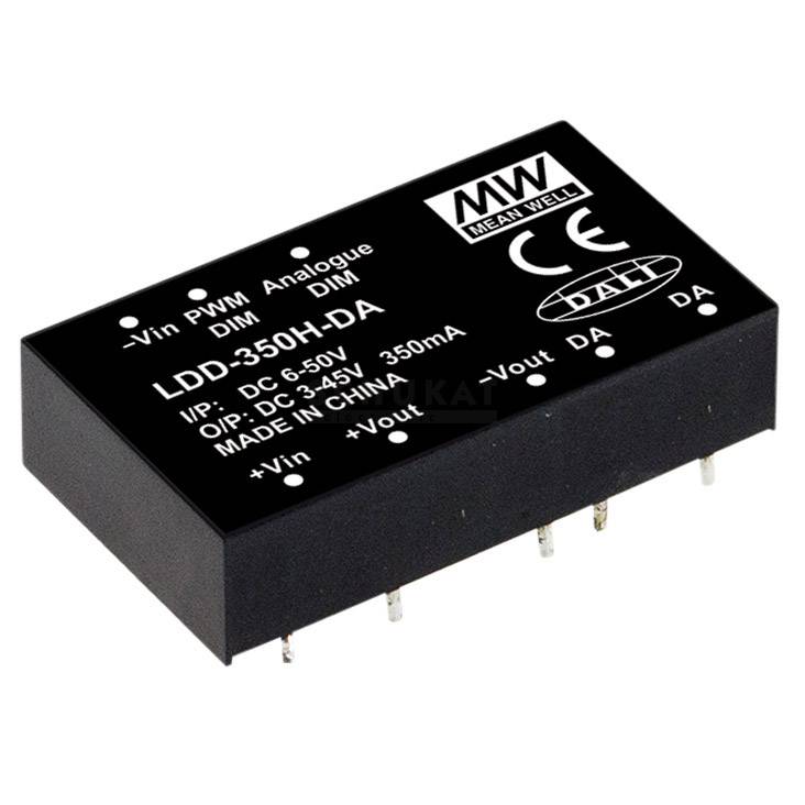 Mean Well LDD-1050H-DA Driver de LED à courant constant 1050 mA 3 - 45 V/DC dimmable, Dali, protection contre les surcharges