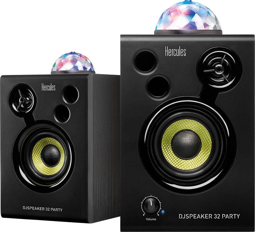 Hercules DJSpeaker 32 Party Enceinte active de moniteur 7.6 cm 3 pouces 30 W 1 paire(s)